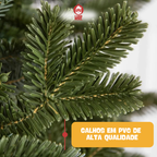 LumiNoel ™ - Árvore de Natal Premium com LEDs Embutidos