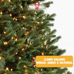 LumiNoel ™ - Árvore de Natal Premium com LEDs Embutidos