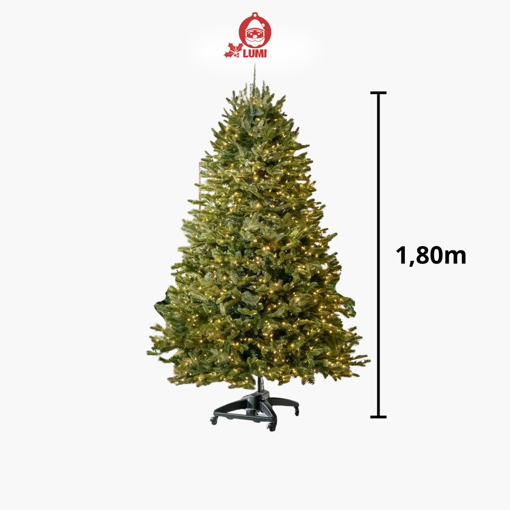 LumiNoel ™ - Árvore de Natal Premium com LEDs Embutidos