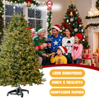 LumiNoel ™ - Árvore de Natal Premium com LEDs Embutidos